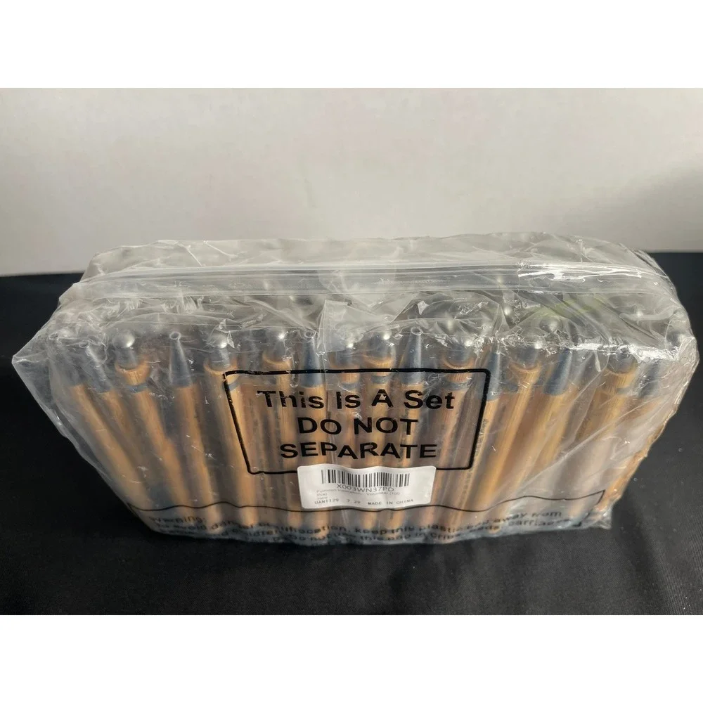 Fulmoon 100‎ Pcs Bamboo Inspirational Ballpoint Pens Bulk Volunteer Gift Set New